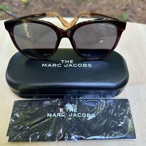NEW & AUTHENTIC in case MARC JACOBS Tortoise Shell Sunglasses for men